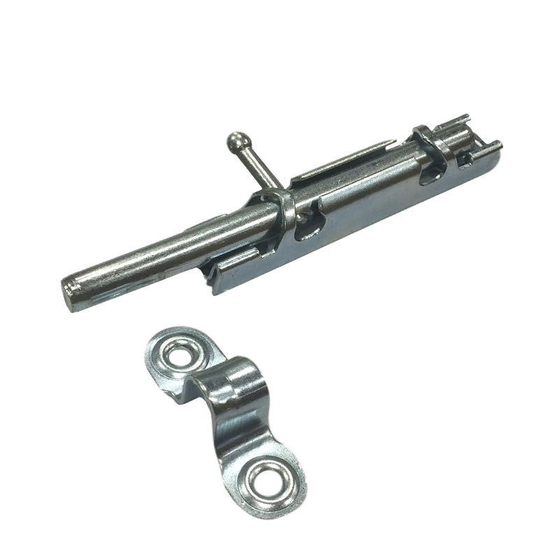 Задвижка дверная (шпингалет) ЗТ-Ц, L=120 мм, цинк — купить по цене